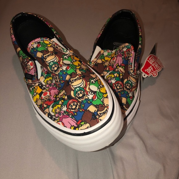 Vans Shoes - Slip-on Super Mario Vans